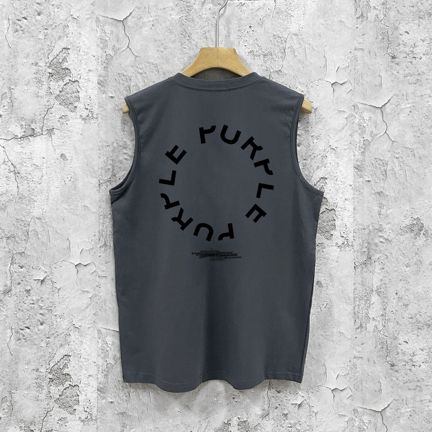 Purple Brand Tank T Shirts Sleeveless T-shirt Vest