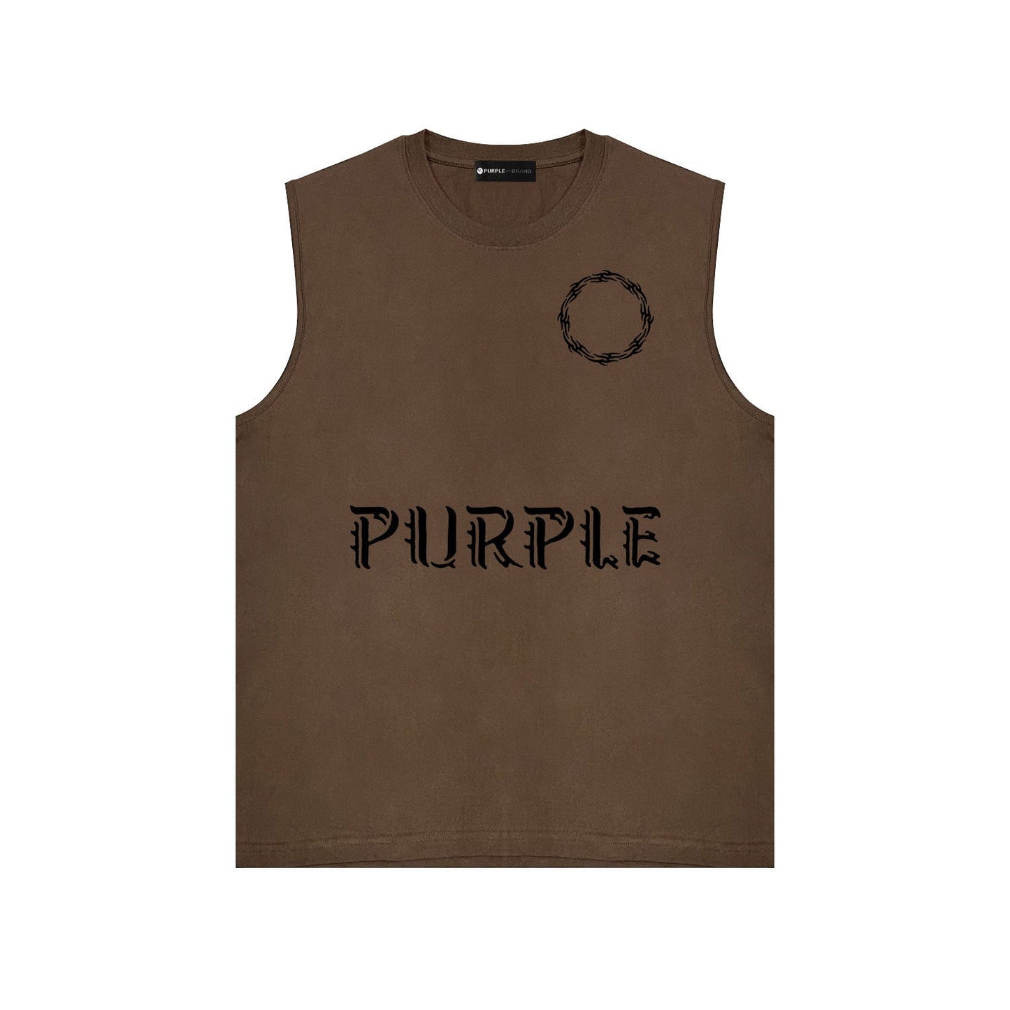Purple Brand Tank T Shirts Sleeveless T-shirt Vest
