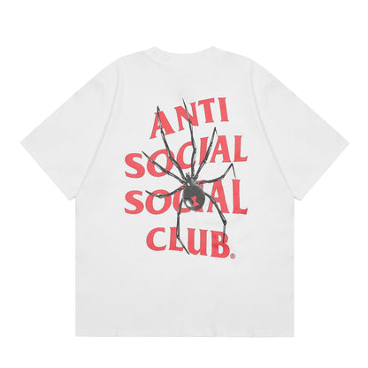 ANTI SOCIAL CLUB T-Shirt Casual Short Sleeve T-Shirt