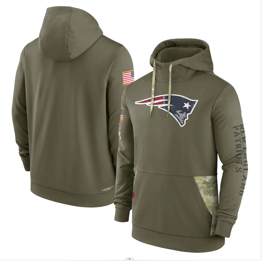 NFL Hoodie Sweater Men's NFL Football Suit Sports Hoodie Top