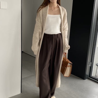 Women Cardigan Sweater Autumn Sweater Jacket Long-Sleeved Loose W2371