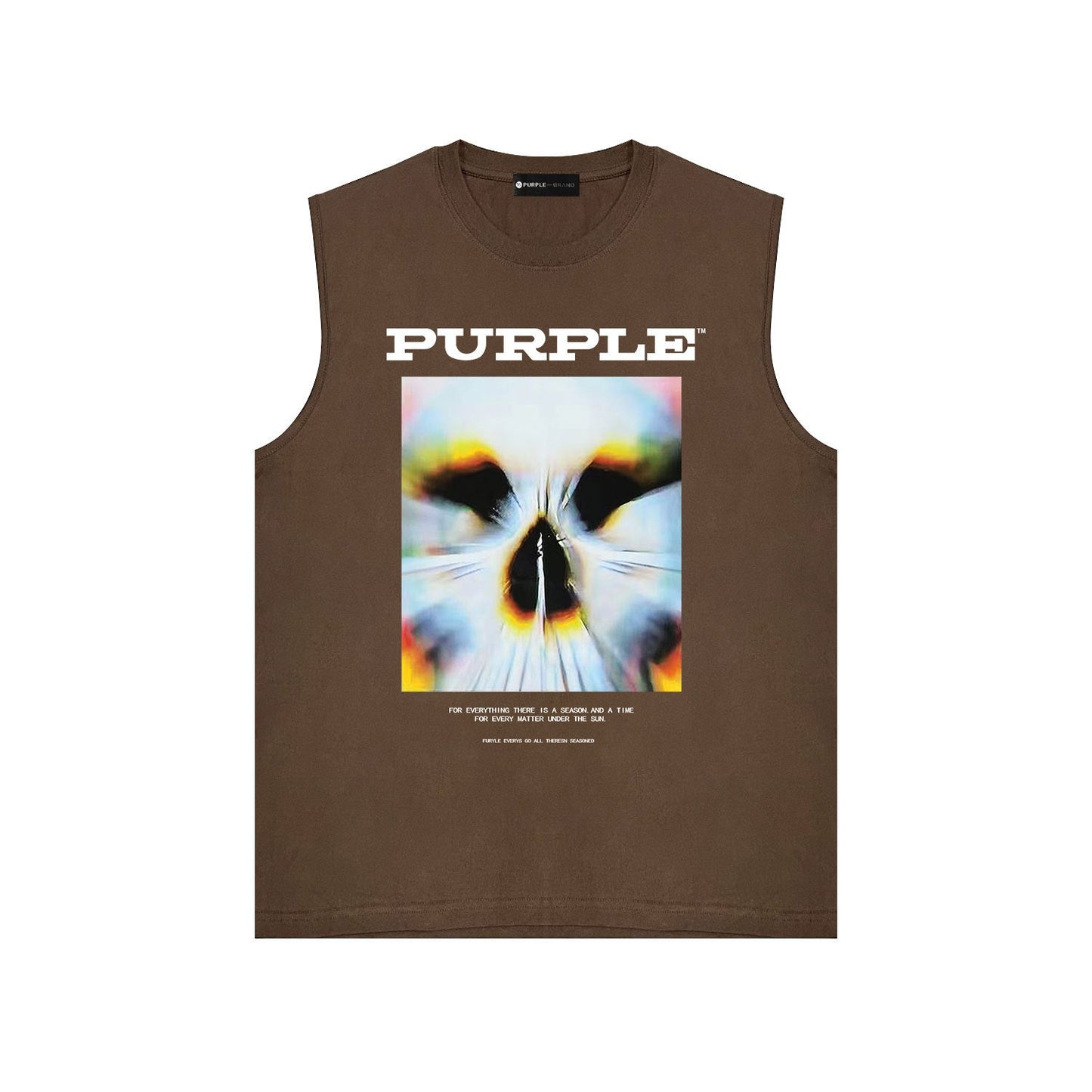 Purple Brand Tank T Shirts Sleeveless T-shirt Vest