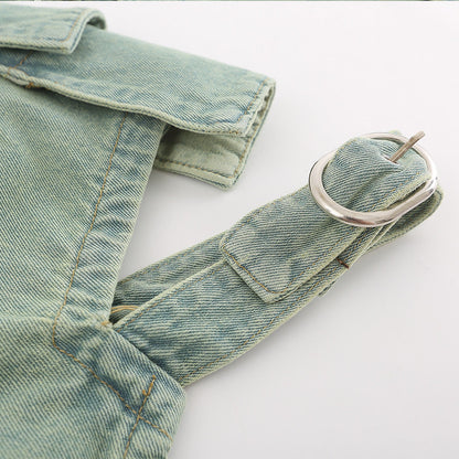 Women Shorts Hollow out Denim Shorts High Waist Hot Hip Pants