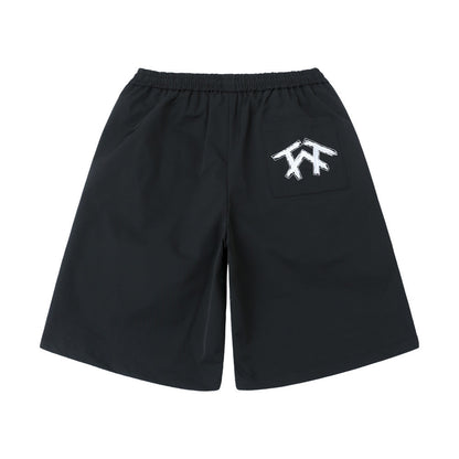 Men Shorts Embroidery Summer Loose and Simple Sports