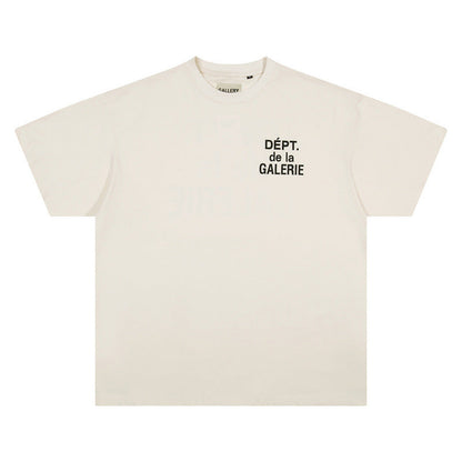Gallery Dept T-Shirt Alphabet Slogan Short Sleeve T-Shirt