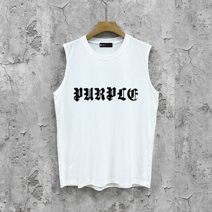 Purple Brand Tank T Shirts Sleeveless T-shirt Vest
