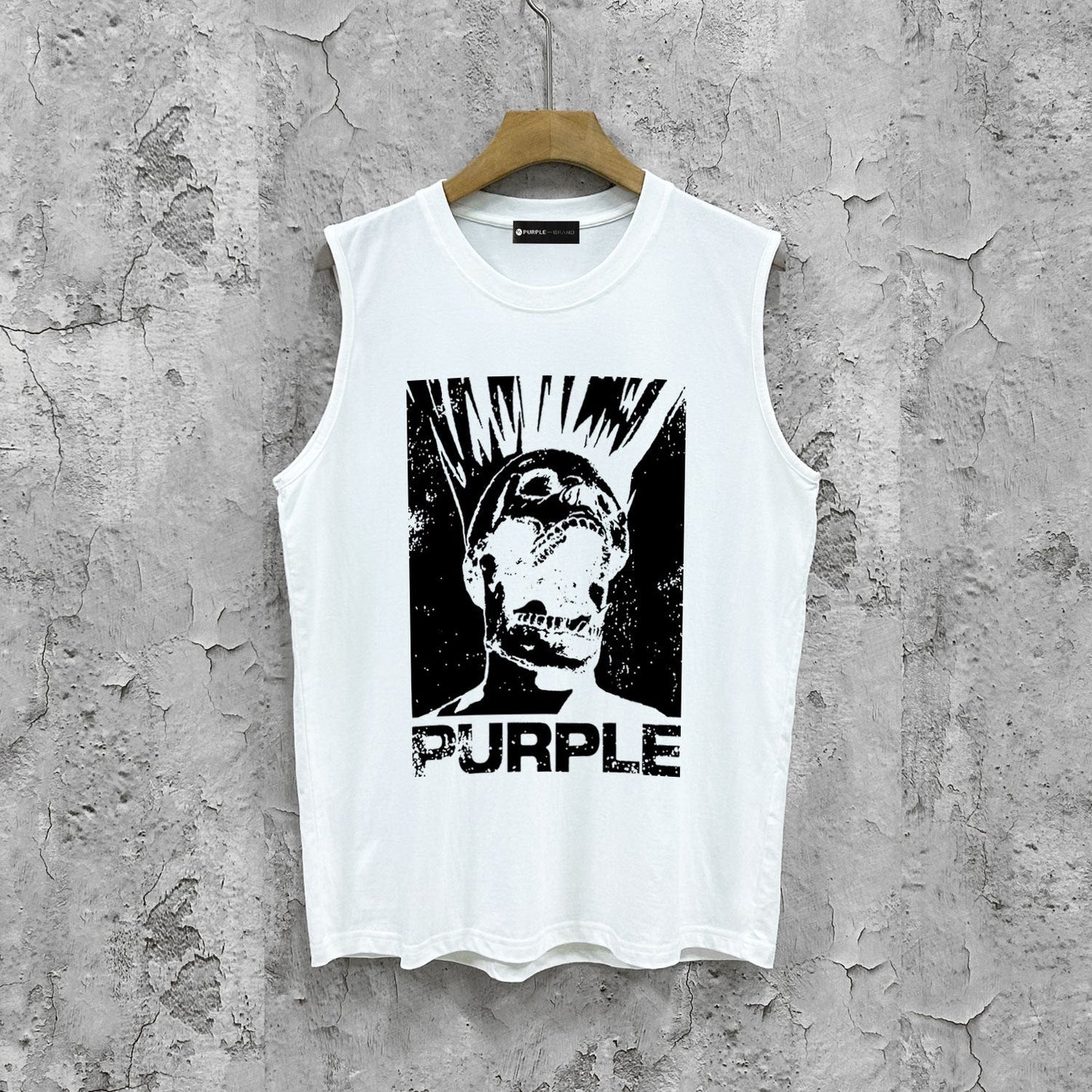 Purple Brand Tank T Shirts Sleeveless T-shirt Vest
