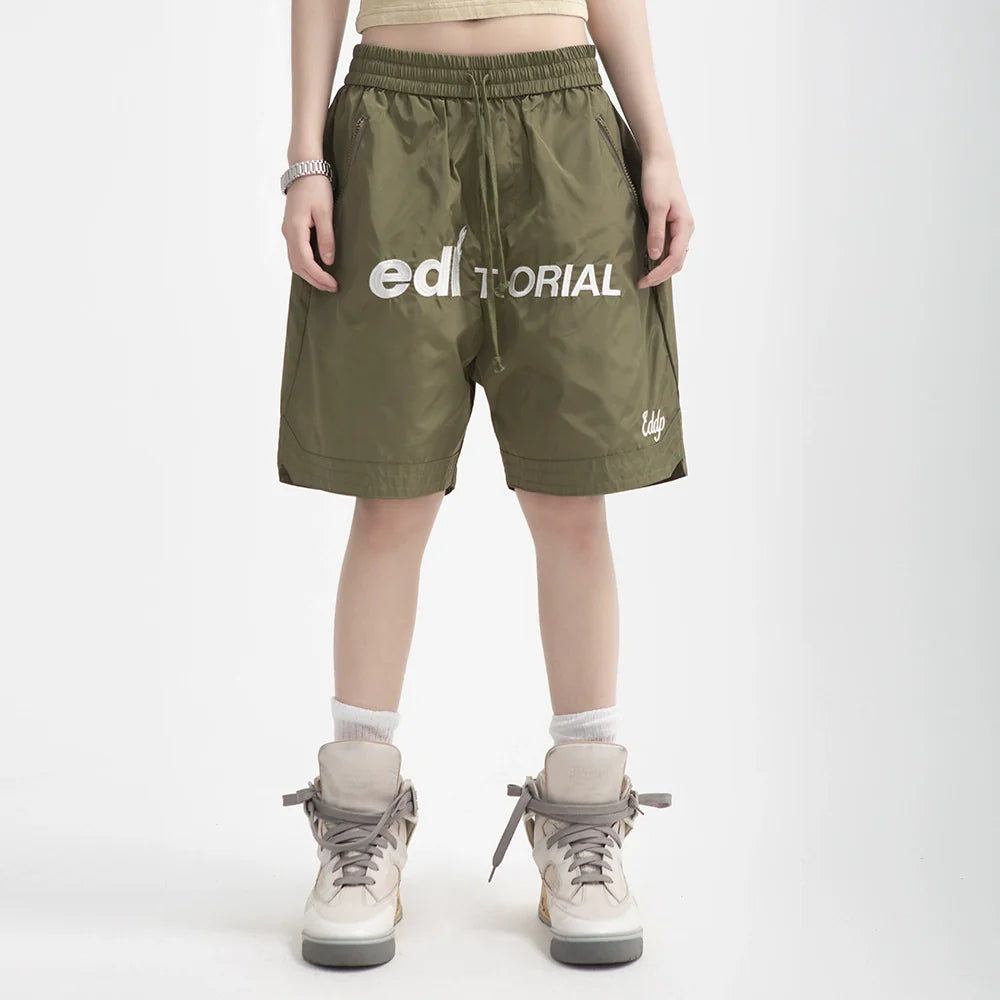 Men Shorts Embroidery Basketball Shorts Summer Thin Quick-Drying