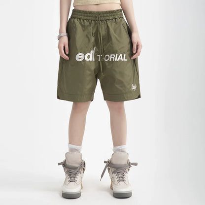 Men Shorts Embroidery Basketball Shorts Summer Thin Quick-Drying