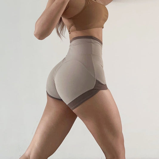 Women Yoga Sports Shorts Sports Slim Fit Fitness Pants Yoga Shorts