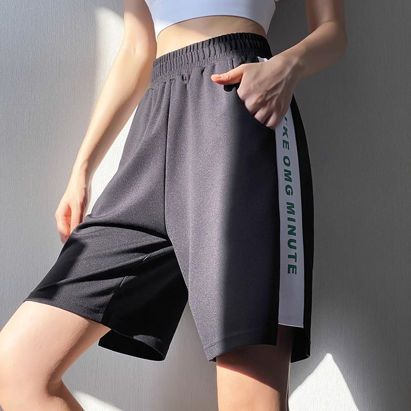 Women Yoga Sports Shorts Running Fitness
