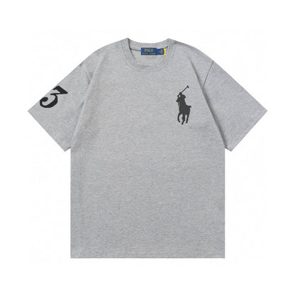 Ralph Lauren T Shirts Summer Cotton Short Sleeves