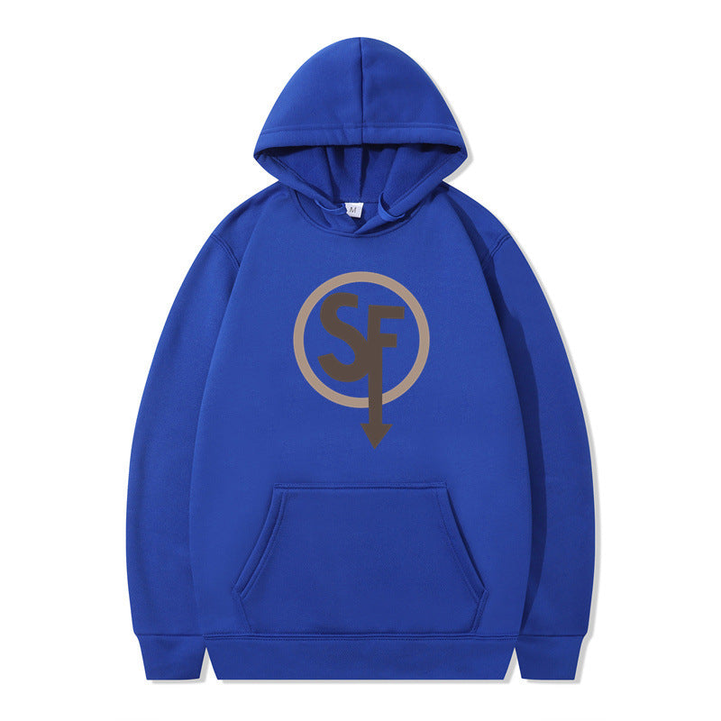 Sally Face Hoodie Classic Logo Brushed Hoody Leisure Sports