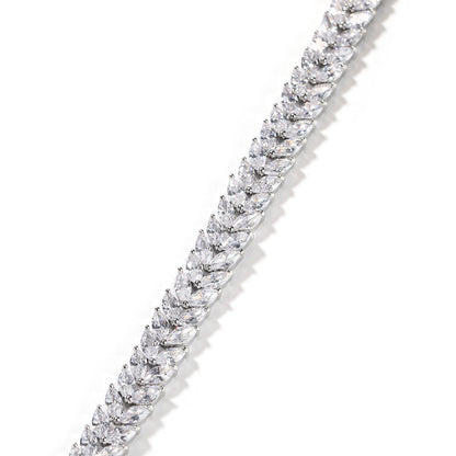 Bracelet Hip Hop Gummy Diamond Bracelet Fashion Metal Street St. Valentine's