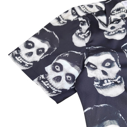 GUILTYPARTIES TIGER Shirts x WEIRDO DAVE Portfolio Skull Short Sleeve Shirts