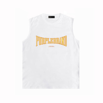 Purple Brand Tank T Shirts Sleeveless T-shirt Vest