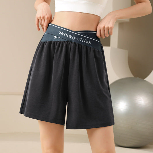 Women Yoga Sports Shorts plus Size Loose Quick-Drying Running Fitness
