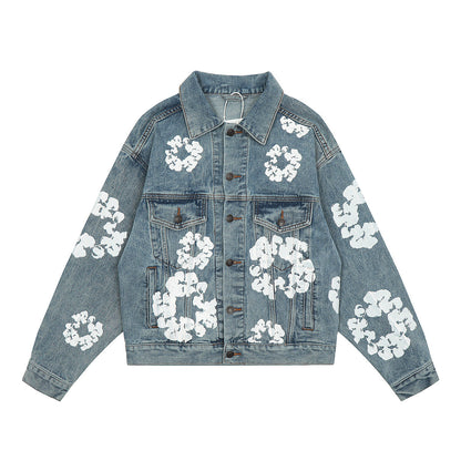 Unisex Denim Jacket Saint Michael Denim Kanye Vintage Jacket