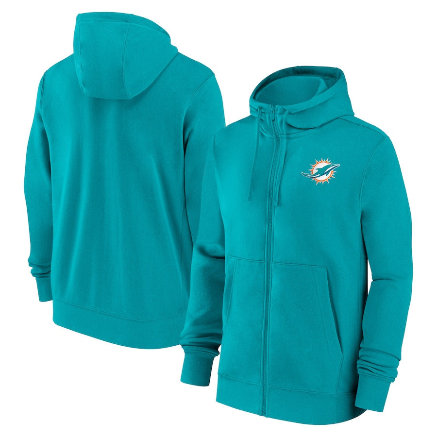 NFL Hoodie Autumn Cardigan Zip Hoodie Casual Sports NFL