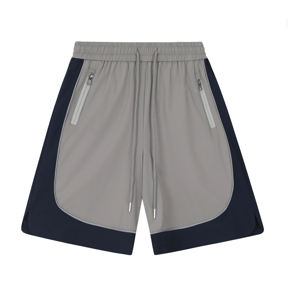 Men Shorts Summer Thin Quick-Dry Basketball Sports