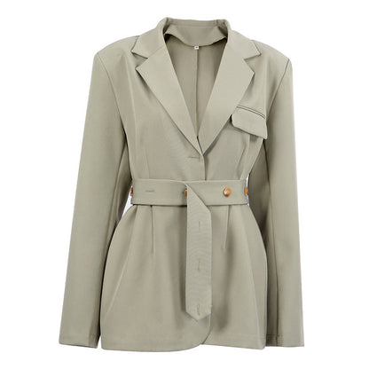 Women Trench Coat Autumn and Winter Suit Loose Casual Jacket