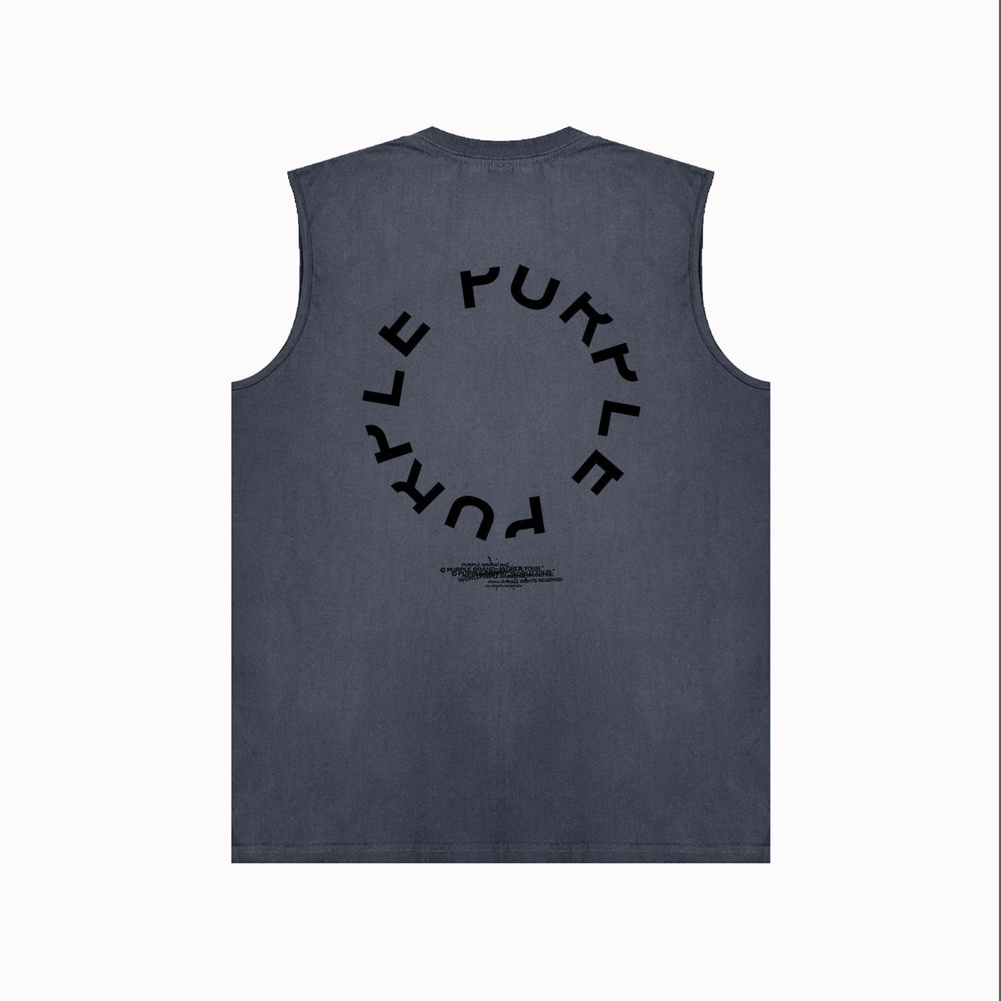 Purple Brand Tank T Shirts Sleeveless T-shirt Vest