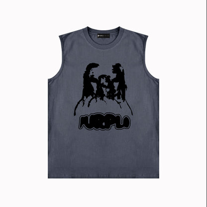 Purple Brand Tank T Shirts Sleeveless T-shirt Vest