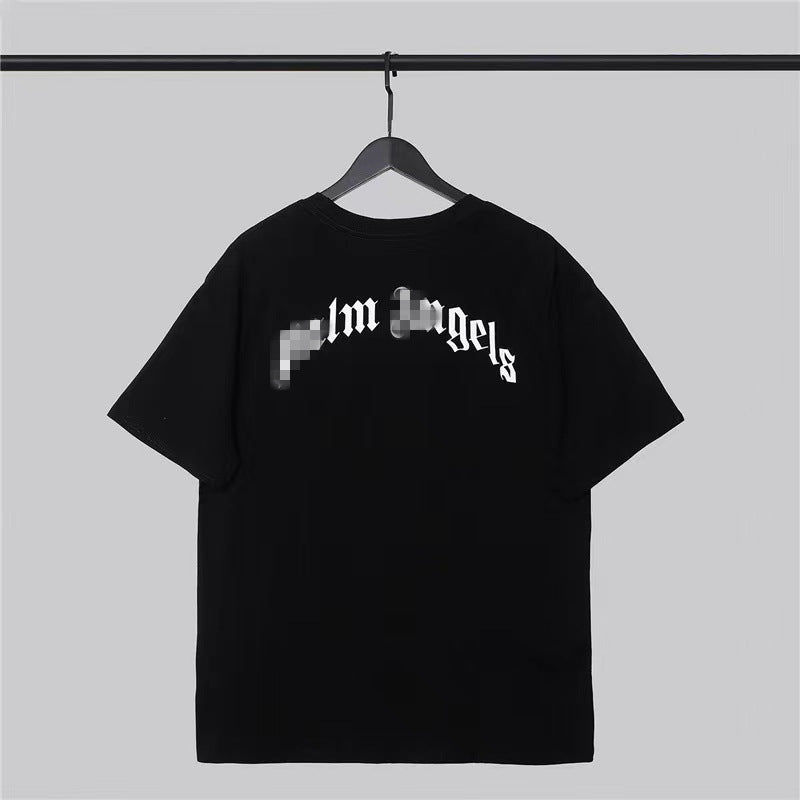 Palm Angle T Shirts Broken Teddy Bear Couple Loose
