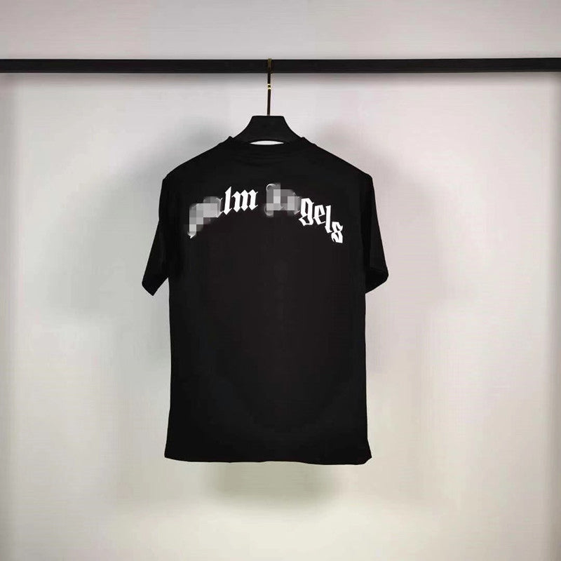 Palm Angle T Shirts Broken Teddy Bear Couple Loose