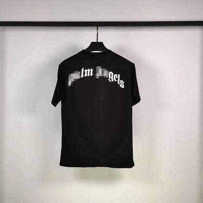 Palm Angle T Shirts Broken Teddy Bear Couple Loose