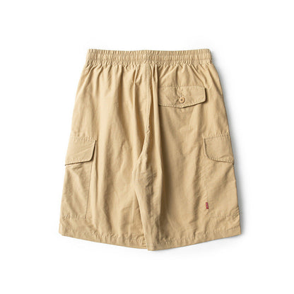 Men Shorts Loose Khaki Shorts