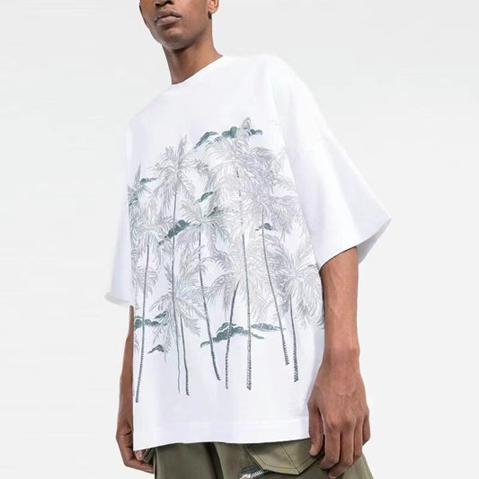 Palm Angle T Shirts Palm Pattern Couple