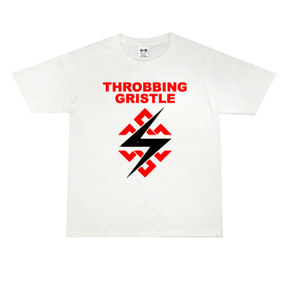 Rock Star T Shirt Experimental Music Industrial Rock Throbbing Gristle Printed T-shirt Men and Women