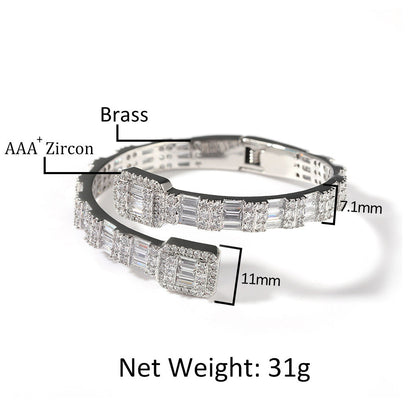 Bracelet Hiphop Bracelet ins Wind Diamond Spectrum St. Valentine's