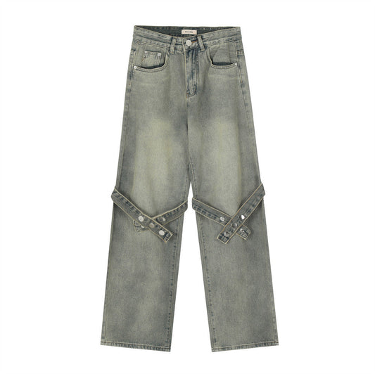 Men Jeans Hip-Hop Fashion Loose