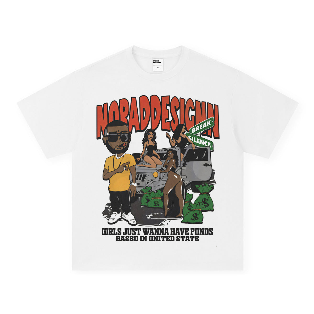 Vintage T-shirts short-sleeved t-shirts washed and old cotton t-shirts