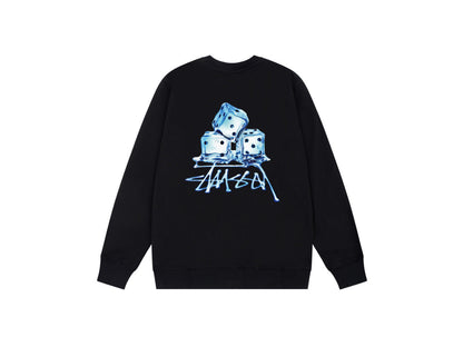 Stussy Sweatshirts Classic Print Fashion Sweater