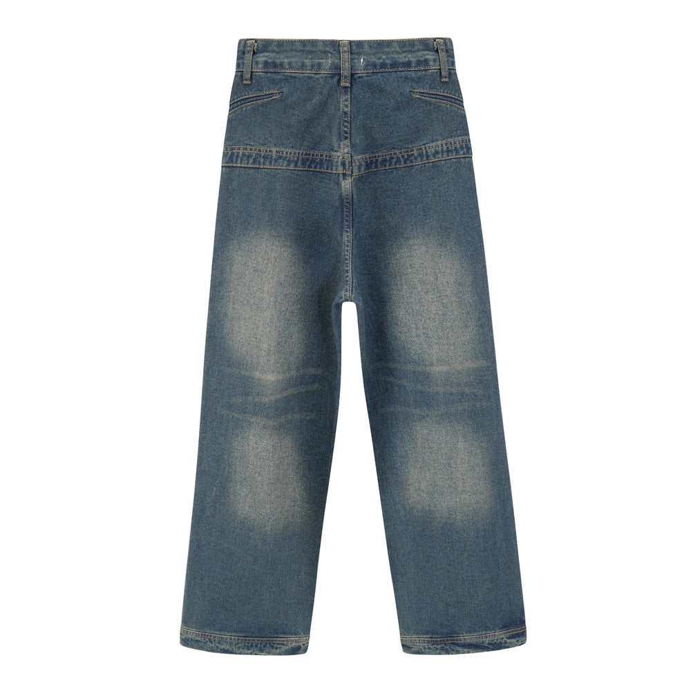 Men Jeans Hip Hop Loose Wide Leg