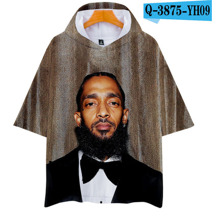 Nipsey Hussle T Shirts 3D Printed Hood T-shirt
