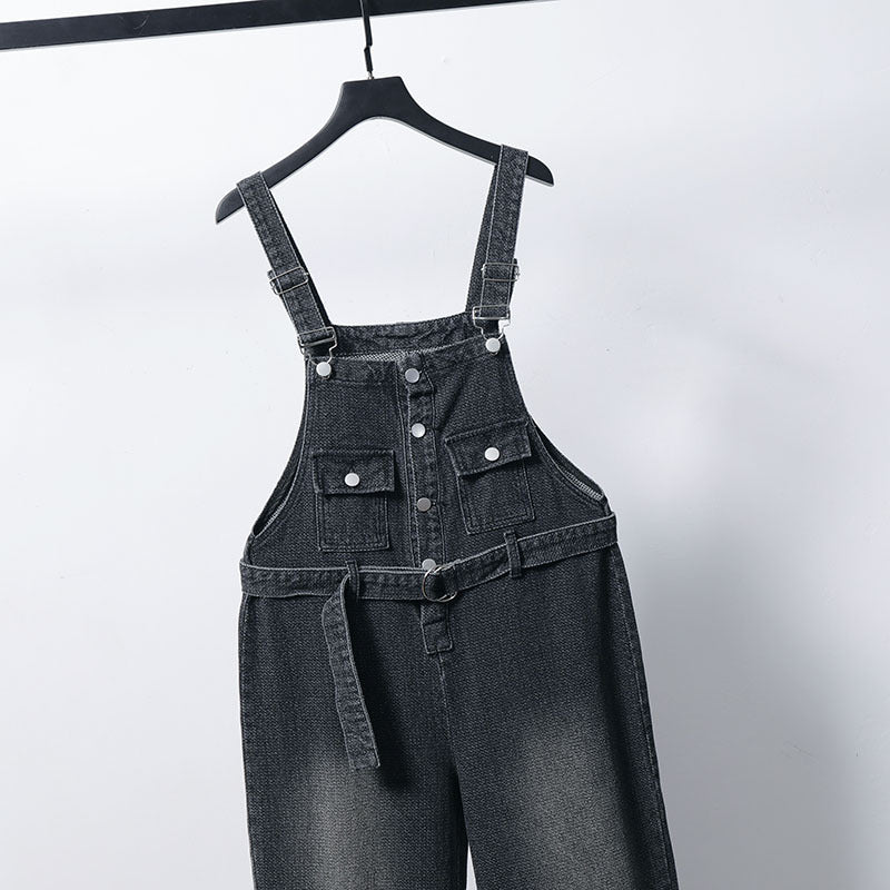 Cargo Pants Retro Overalls Jumpsuit