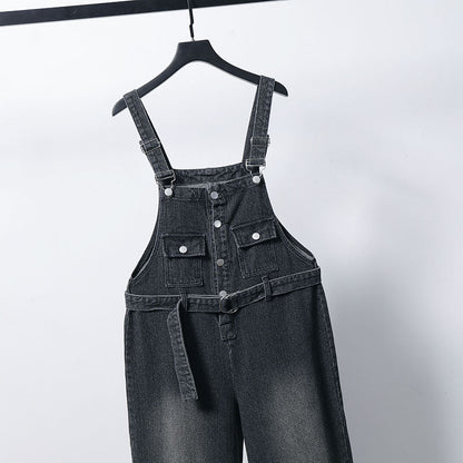 Cargo Pants Retro Overalls Jumpsuit
