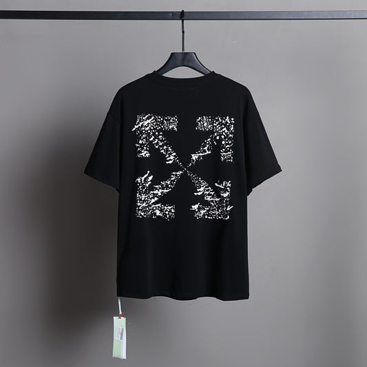 Ow T Shirts Arrow Male and Female Trendy Brand Short Sleeve