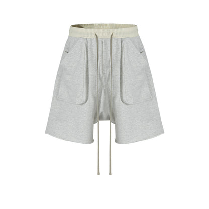 MIJKO Mens Shorts 3D Pocket Unisex Shorts