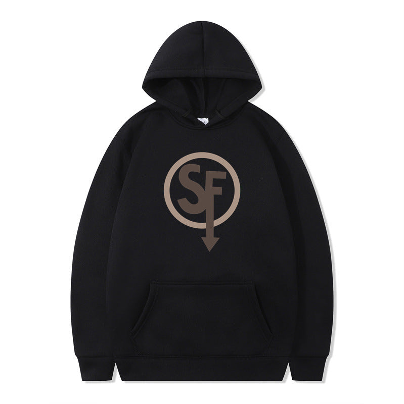 Sally Face Hoodie Classic Logo Brushed Hoody Leisure Sports