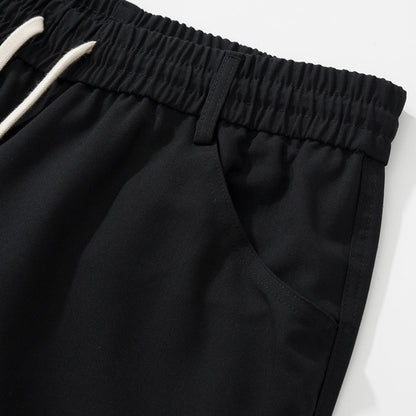 Men Sweatpants Cargo Pants Men's Multi-Pocket Wide Leg Trousers Casual Sports Slit Straight-Leg Pants