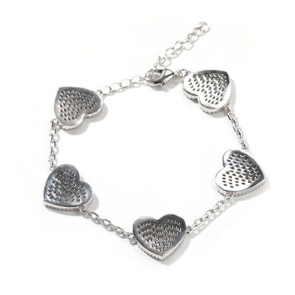 Bracelet Fashion Love Bracelet Miniature Zircon Spectrum St. Valentine's