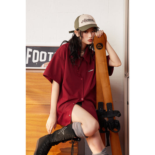 Unisex Shirt Loose Casual Summer Coat