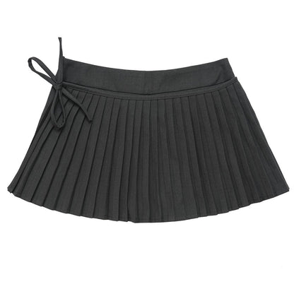 Women Shorts Pleated Skirt Shorts Summer A- line Skirt Skirt
