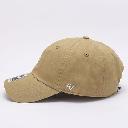 Dodgers and Yankees Baseball Cap 47brand Baseball Cap Female Khaki Retro