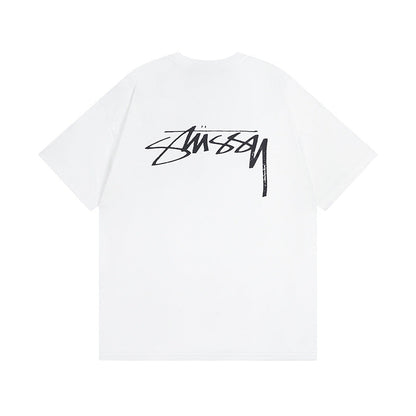 Stussy T Shirts Casual Loose Couple T Shirts